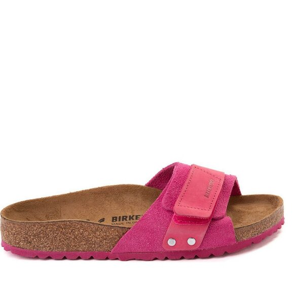 Birkenstock Shoes - Birkenstock Oita Slide Sandal in Fuchsia